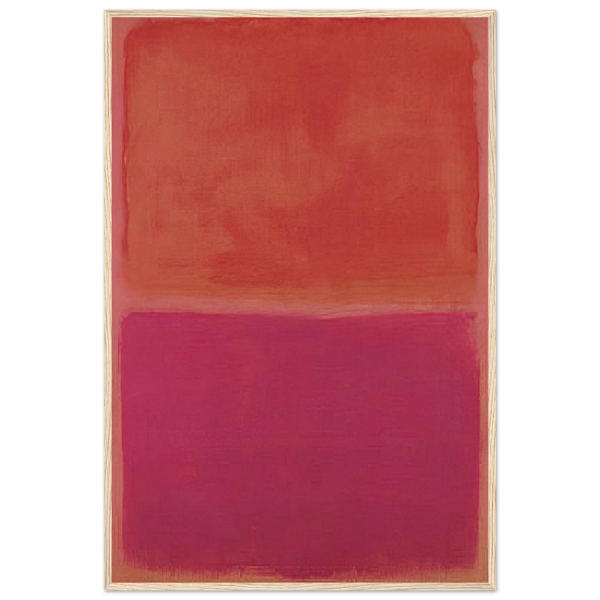 No. 3 - 1967 Framed Poster | Mark Rothko Framed Prints Wall Art | Rothko Prints