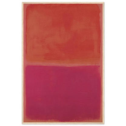 No. 3 - 1967 Framed Poster | Mark Rothko Framed Prints Wall Art | Rothko Prints