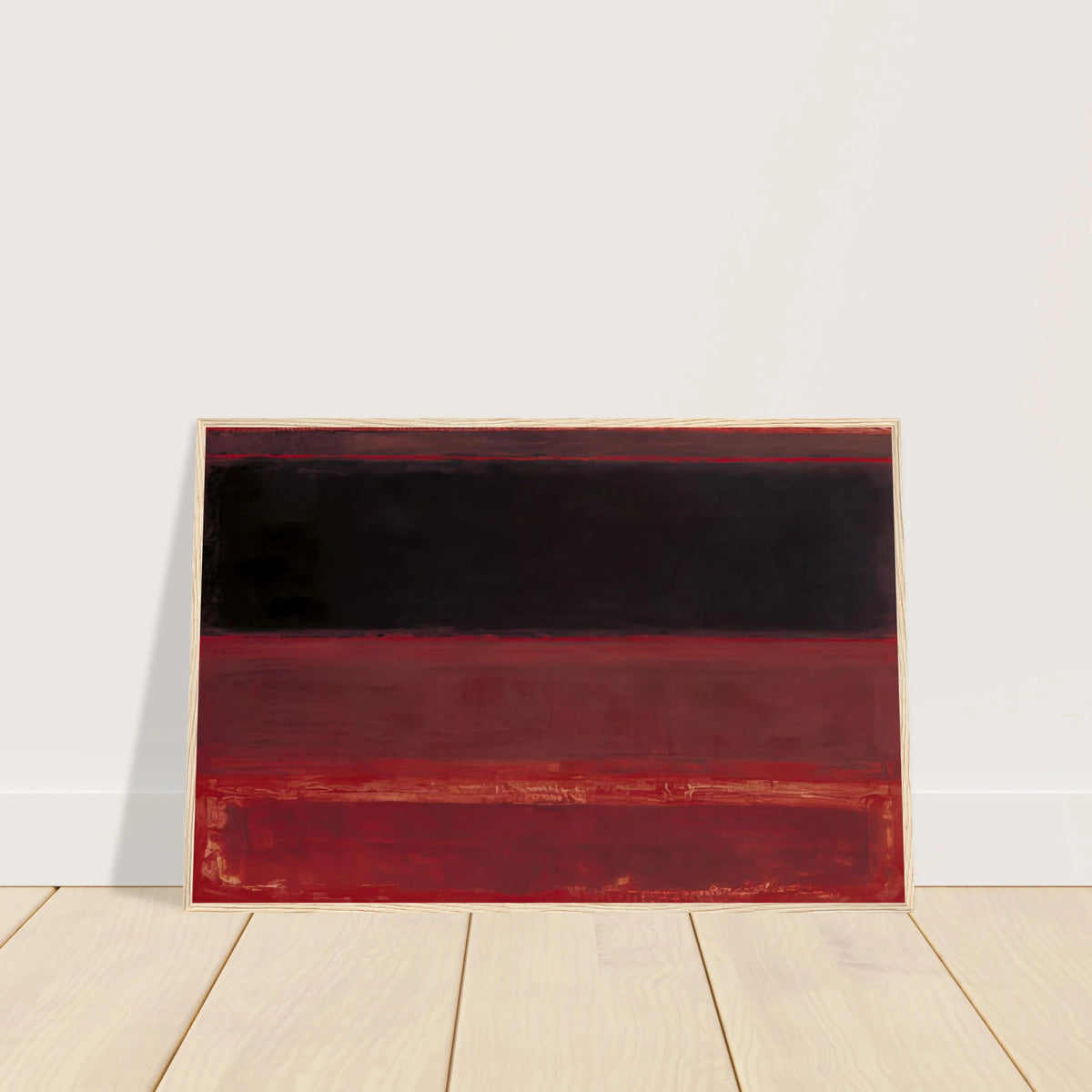 Four Darks in Red - 1958 Framed Poster | Mark Rothko Framed Prints Wall Art | Rothko Prints