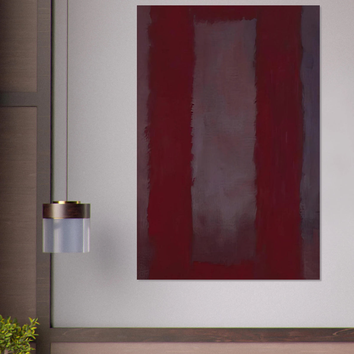 Red on Maroon - 1959 Poster | Mark Rothko Poster | Rothko Prints