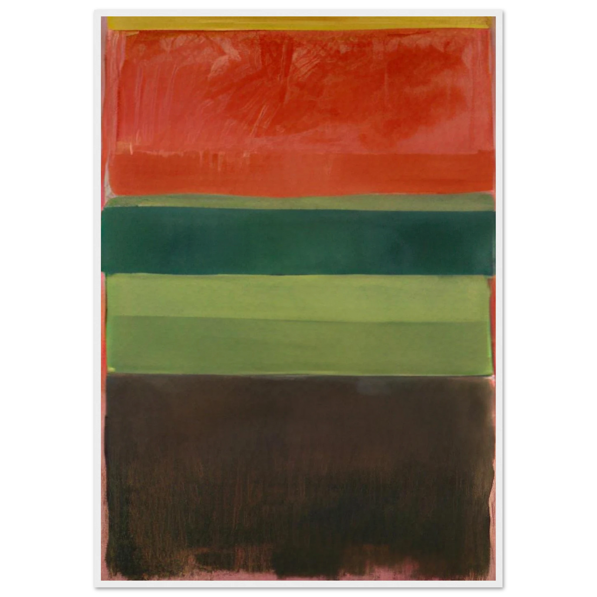 Untitled - 1949 Framed Poster | Mark Rothko Framed Prints Wall Art | Rothko Prints