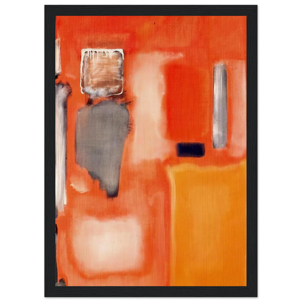 No. 19 - 1949 Framed Poster | Mark Rothko Framed Prints Wall Art | Rothko Prints