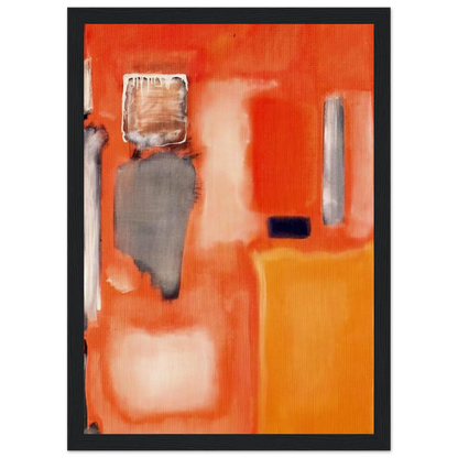 No. 19 - 1949 Framed Poster | Mark Rothko Framed Prints Wall Art | Rothko Prints