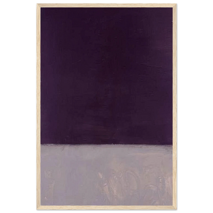 Untitled Black and Gray - 1970 Framed Poster | Mark Rothko Framed Prints Wall Art | Rothko Prints