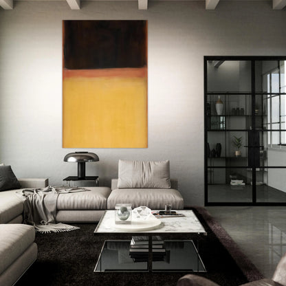 No.9 Dark over Light Earth - 1954 Poster | Mark Rothko Poster | Rothko Prints