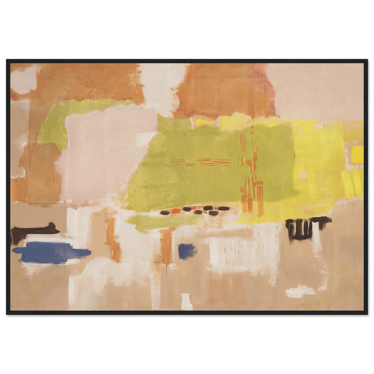 No.1 Untitled - 1948 Framed Poster | Mark Rothko Framed Prints Wall Art | Rothko Prints