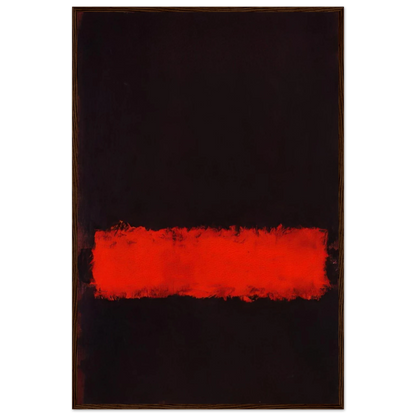 Black, Red and Black - 1968 Framed Poster | Mark Rothko Framed Prints Wall Art | Rothko Prints