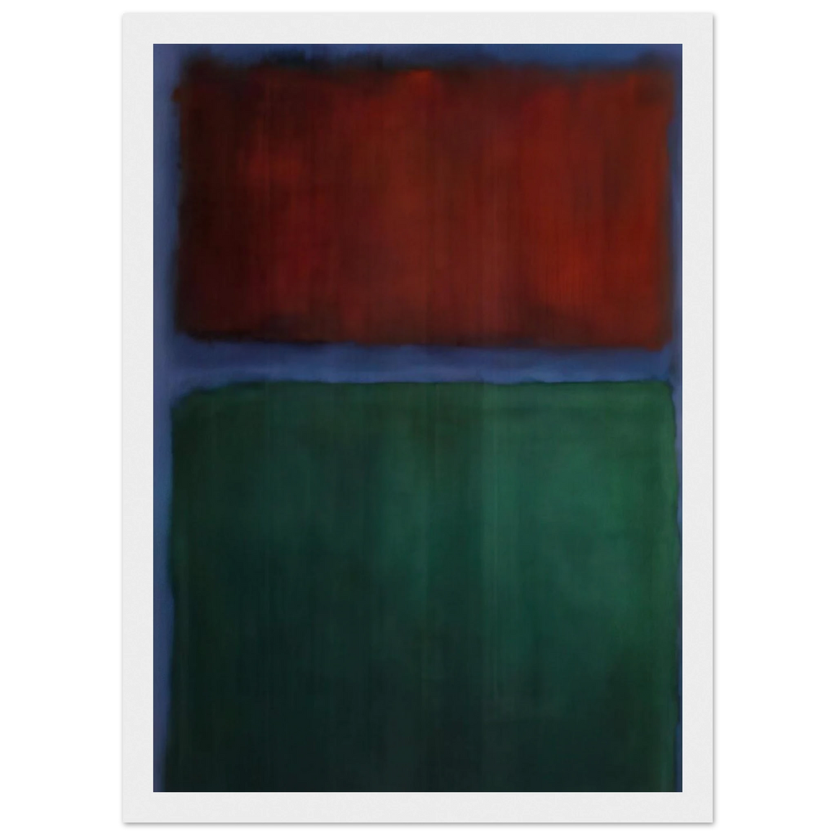 Earth and Green - 1955 Framed Poster | Mark Rothko Framed Prints Wall Art | Rothko Prints