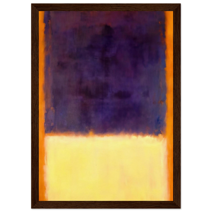Red, Orange, Tan and Purple - 1954 Framed Poster | Mark Rothko Framed Prints Wall Art | Rothko Prints
