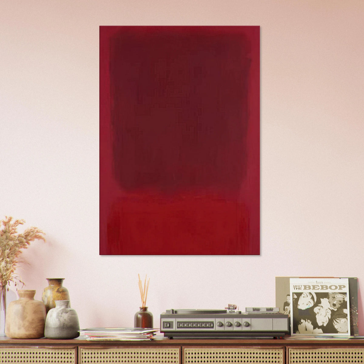 Red and Brown - 1957 Canvas | Mark Rothko Canvas | Rothko Prints