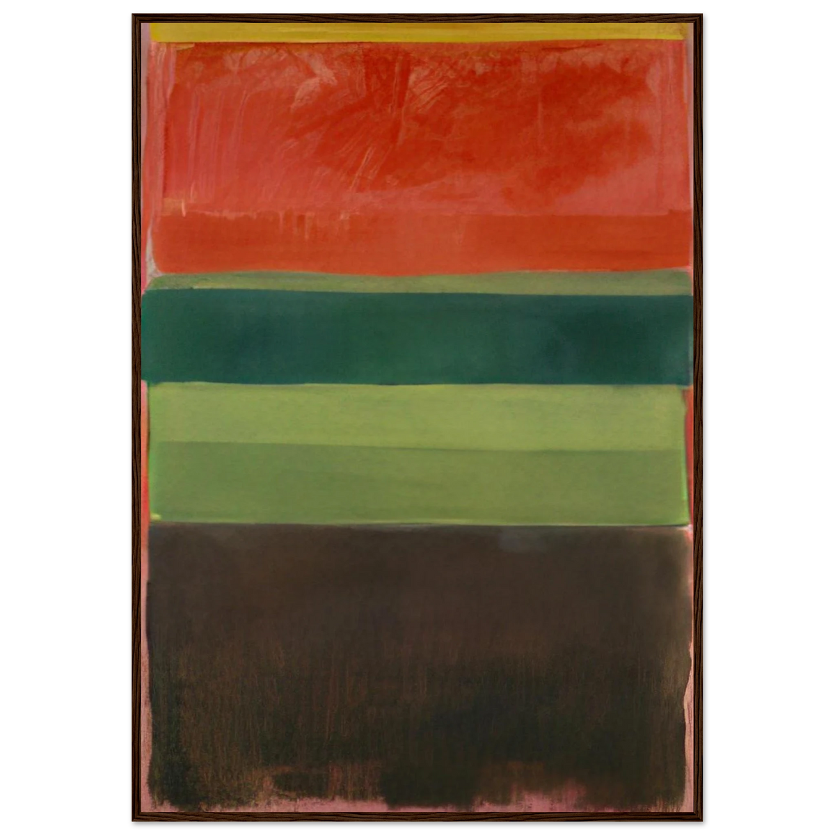 Untitled - 1949 Framed Poster | Mark Rothko Framed Prints Wall Art | Rothko Prints