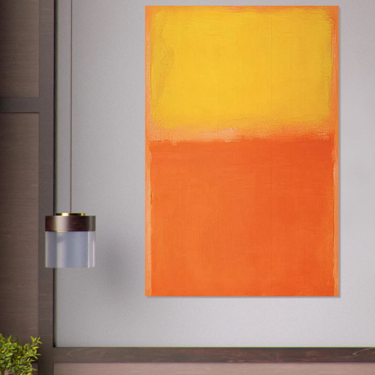 Orange and Yellow - 1956 Poster | Mark Rothko Poster | Rothko Prints