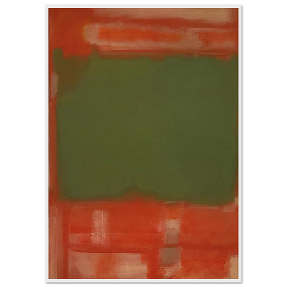 No.24 - 1949 Framed Poster | Mark Rothko Framed Prints Wall Art | Rothko Prints
