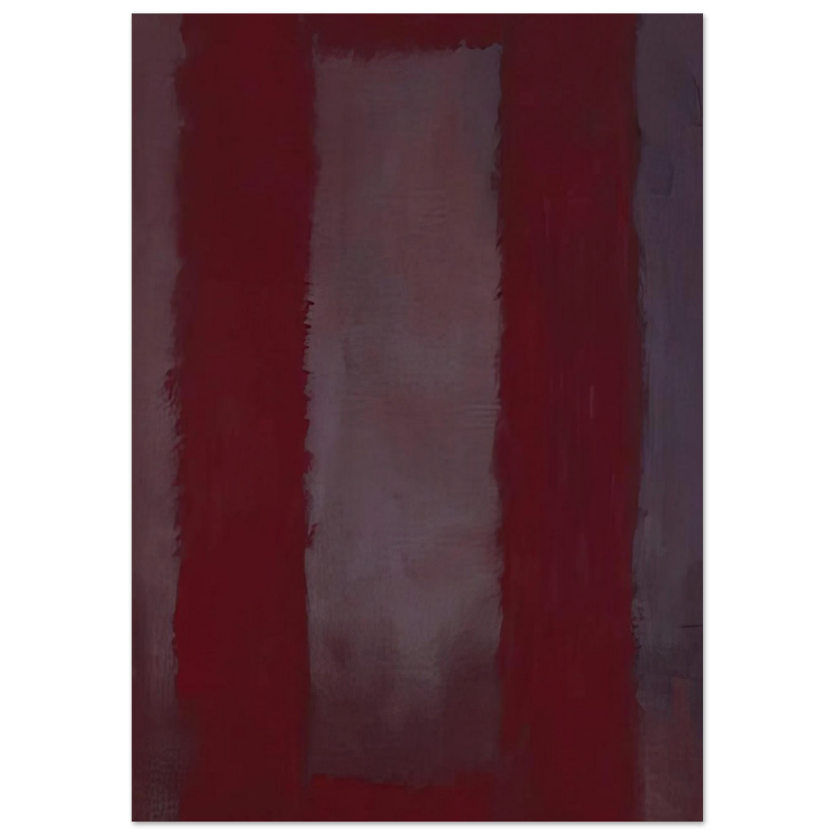 Red on Maroon - 1959 Poster | Mark Rothko Poster | Rothko Prints