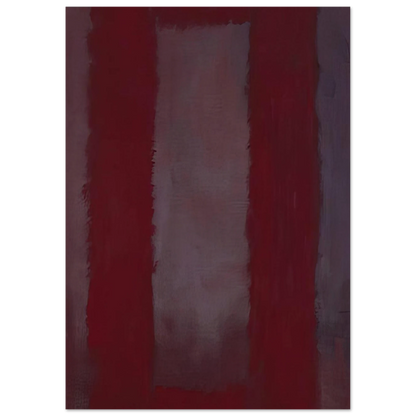 Red on Maroon - 1959 Poster | Mark Rothko Poster | Rothko Prints