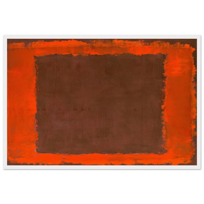 Untitled Mural for End Wall - 1959 Framed Poster | Mark Rothko Framed Prints Wall Art | Rothko Prints