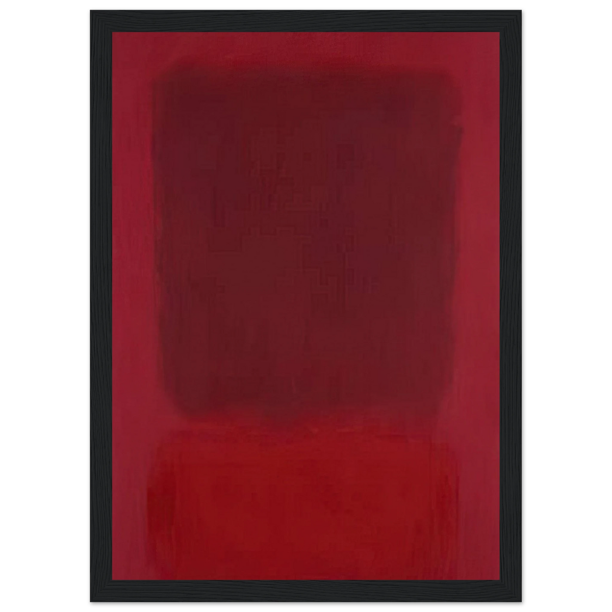 Red and Brown - 1957 Framed Poster | Mark Rothko Framed Prints Wall Art | Rothko Prints