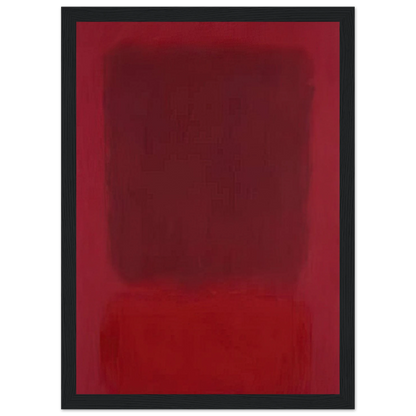 Red and Brown - 1957 Framed Poster | Mark Rothko Framed Prints Wall Art | Rothko Prints
