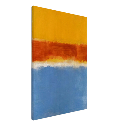 Untitled Yellow, Red and Blue - 1953 Canvas | Mark Rothko Canvas | Rothko Prints
