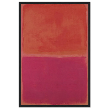 No. 3 - 1967 Framed Poster | Mark Rothko Framed Prints Wall Art | Rothko Prints