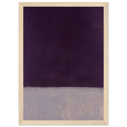 Untitled Black and Gray - 1970 Framed Poster | Mark Rothko Framed Prints Wall Art | Rothko Prints