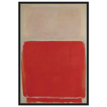 No. 3 - 1953 Framed Poster | Mark Rothko Framed Prints Wall Art | Rothko Prints