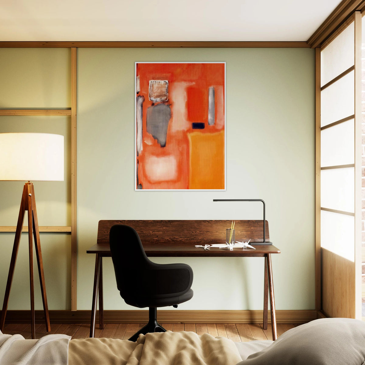 No. 19 - 1949 Framed Poster | Mark Rothko Framed Prints Wall Art | Rothko Prints