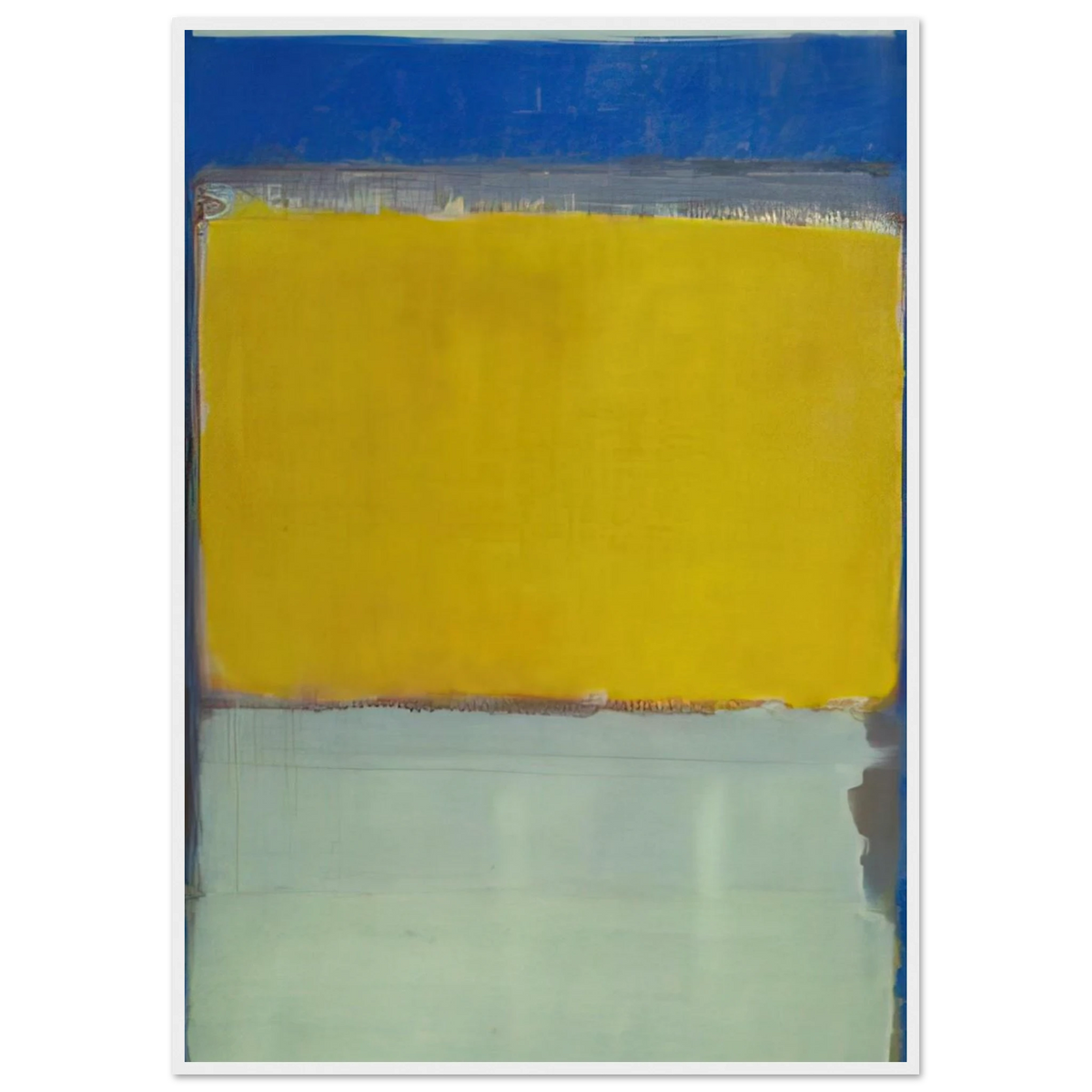 No.10 - 1950 Framed Poster | Mark Rothko Framed Prints Wall Art | Rothko Prints