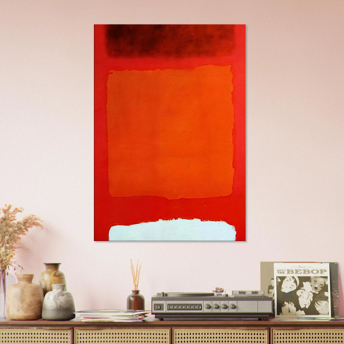 Red, White, and Brown - 1957 Canvas | Mark Rothko Canvas | Rothko Prints