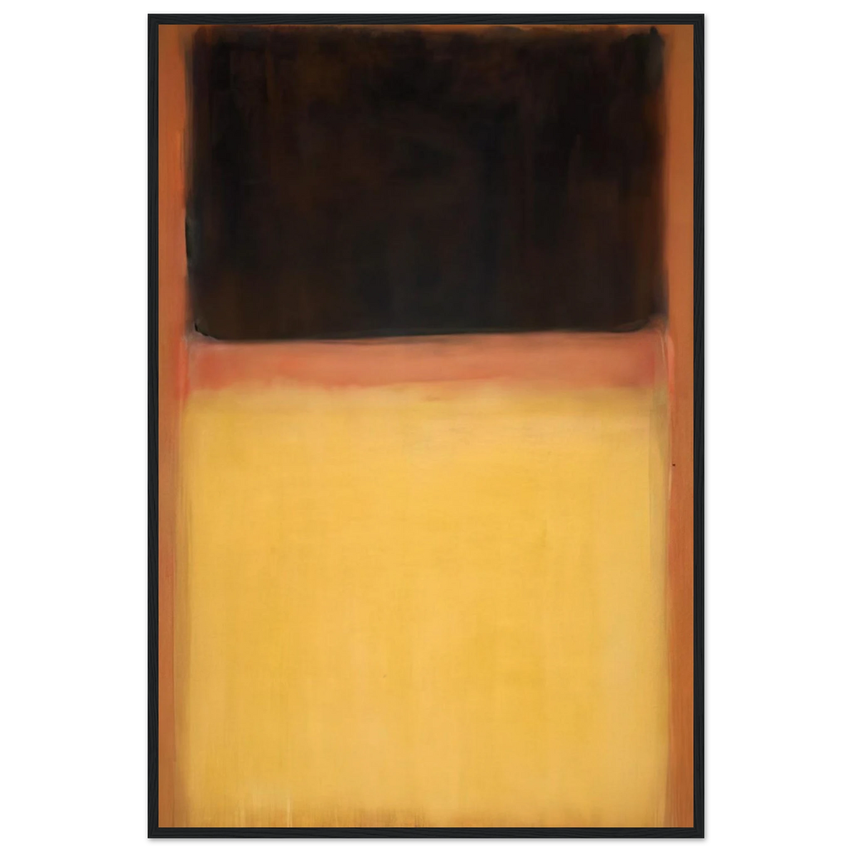 No.9 Dark over Light Earth - 1954 Framed Poster | Mark Rothko Framed Prints Wall Art | Rothko Prints