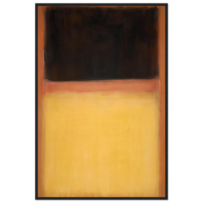 No.9 Dark over Light Earth - 1954 Framed Poster | Mark Rothko Framed Prints Wall Art | Rothko Prints