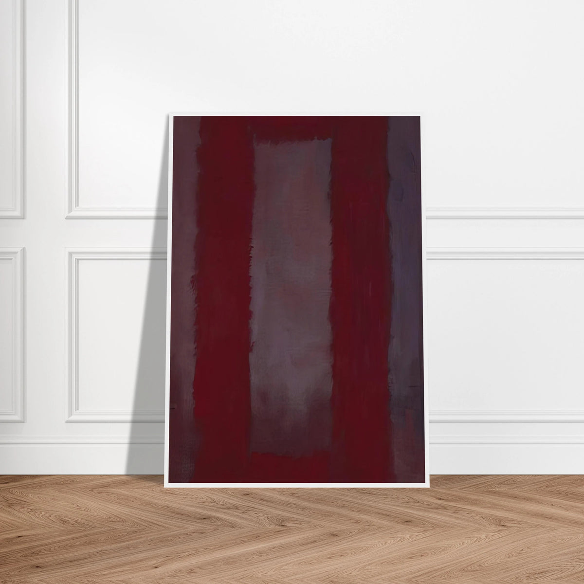 Red on Maroon - 1959 Framed Poster | Mark Rothko Framed Prints Wall Art | Rothko Prints