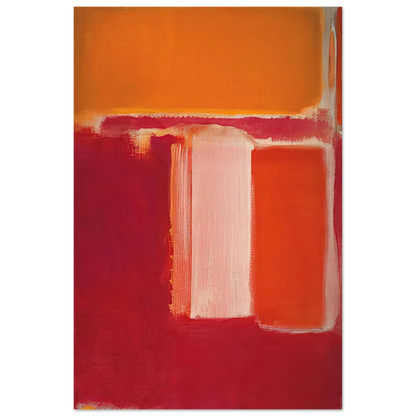 Yellow, Cherry, Orange - 1947 Poster | Mark Rothko Poster | Rothko Prints