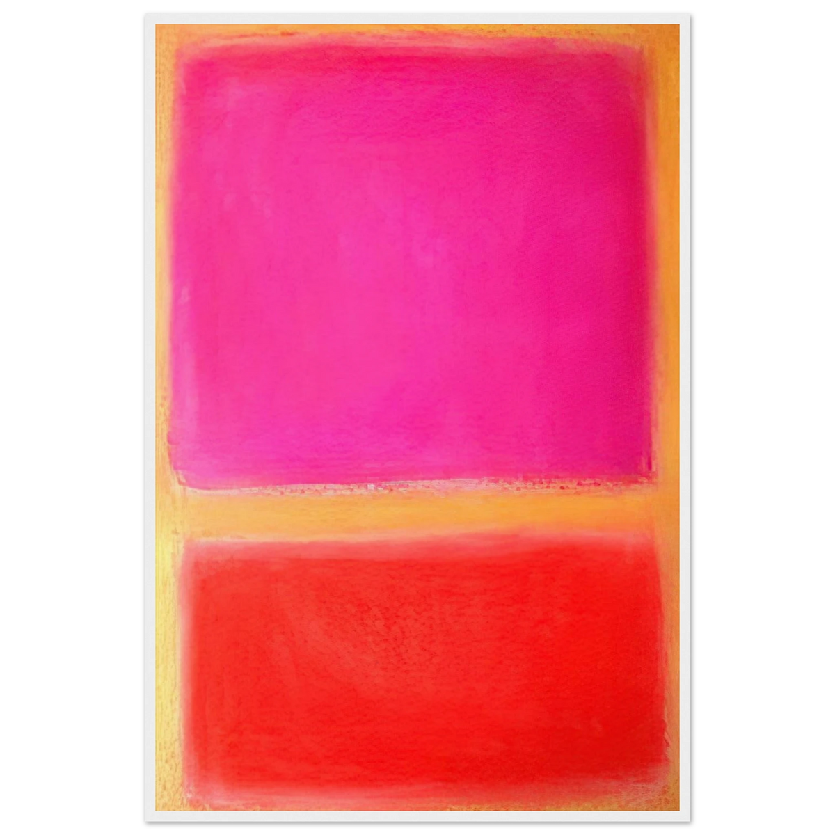 Untitled - Color Field Painting Framed Poster | Mark Rothko Framed Prints Wall Art | Rothko Prints