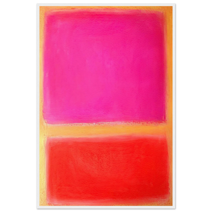 Untitled - Color Field Painting Framed Poster | Mark Rothko Framed Prints Wall Art | Rothko Prints