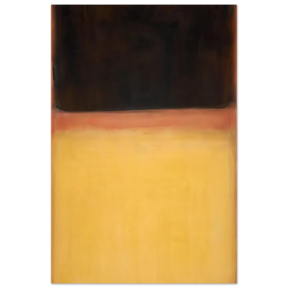 No.9 Dark over Light Earth - 1954 Poster | Mark Rothko Poster | Rothko Prints