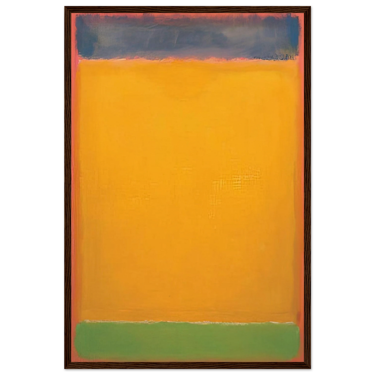 United Blue, Yellow, Green on Red - 1954 Framed Poster | Mark Rothko Framed Prints Wall Art | Rothko Prints