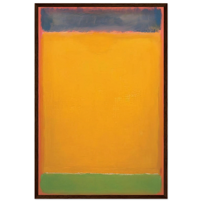 United Blue, Yellow, Green on Red - 1954 Framed Poster | Mark Rothko Framed Prints Wall Art | Rothko Prints