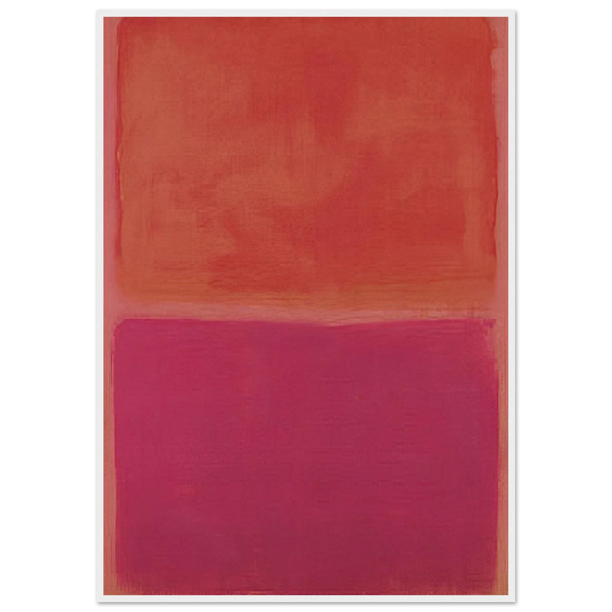 No. 3 - 1967 Framed Poster | Mark Rothko Framed Prints Wall Art | Rothko Prints