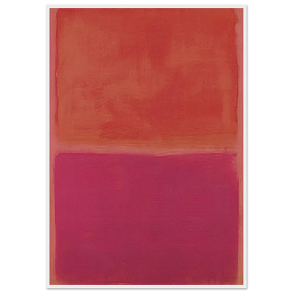 No. 3 - 1967 Framed Poster | Mark Rothko Framed Prints Wall Art | Rothko Prints