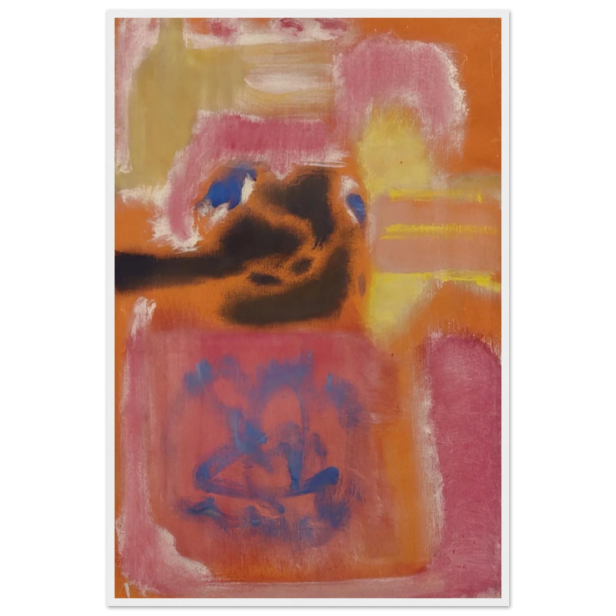No. 9 - 1947 Framed Poster | Mark Rothko Framed Prints Wall Art | Rothko Prints