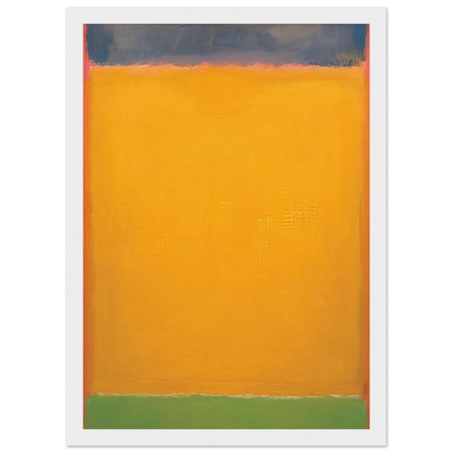 United Blue, Yellow, Green on Red - 1954 Framed Poster | Mark Rothko Framed Prints Wall Art | Rothko Prints