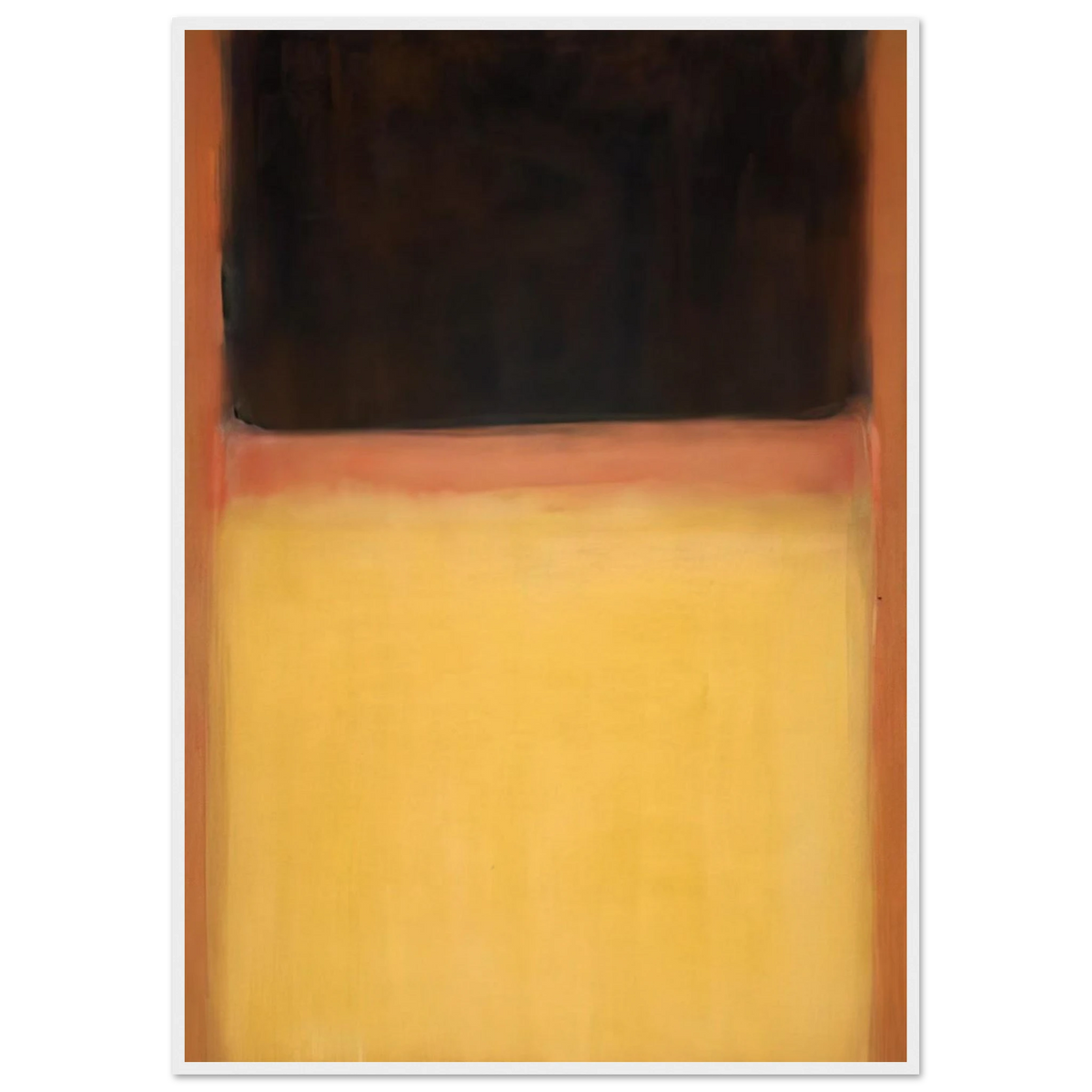 No.9 Dark over Light Earth - 1954 Framed Poster | Mark Rothko Framed Prints Wall Art | Rothko Prints