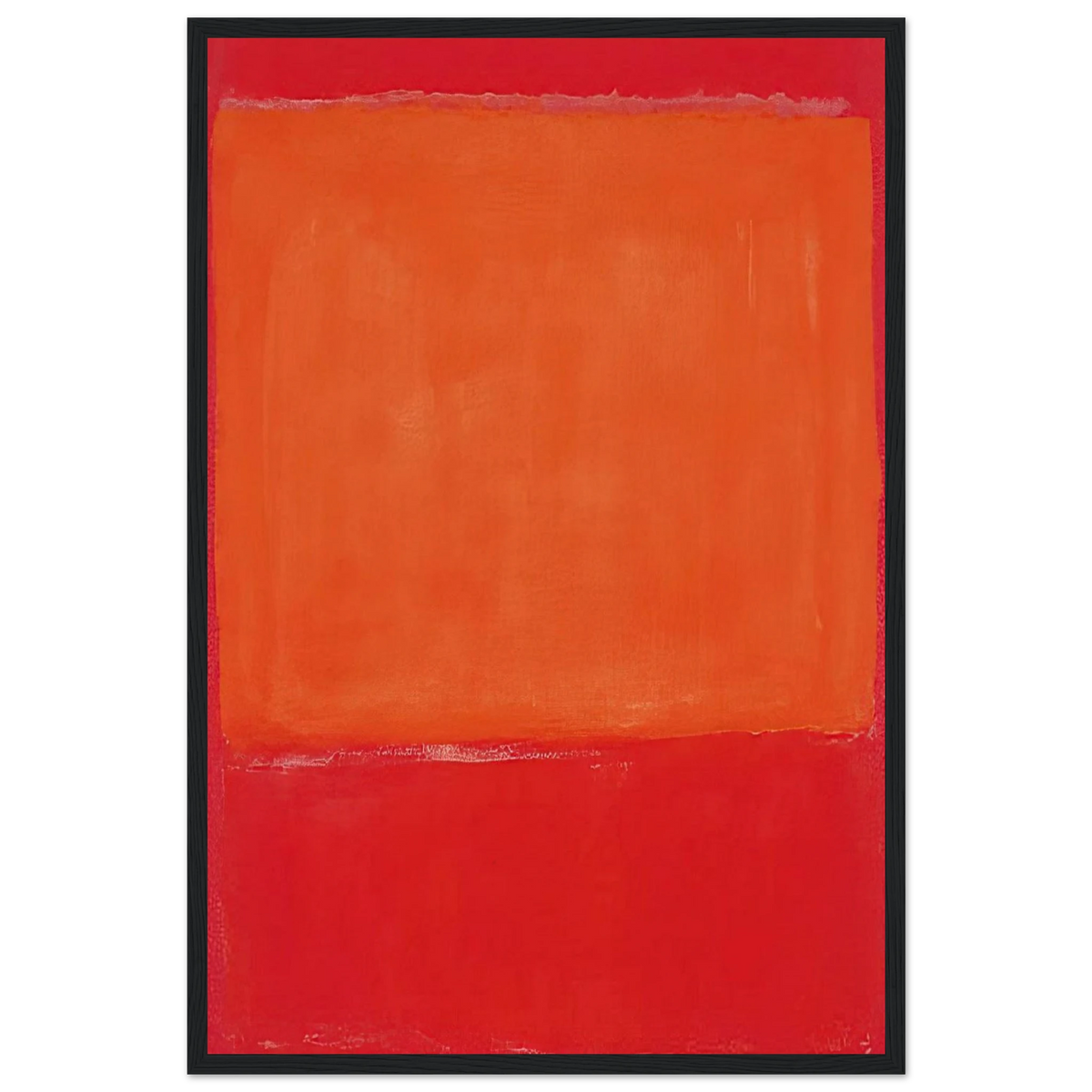 Ochre and Red on Red - 1957 Framed Poster | Mark Rothko Framed Prints Wall Art | Rothko Prints