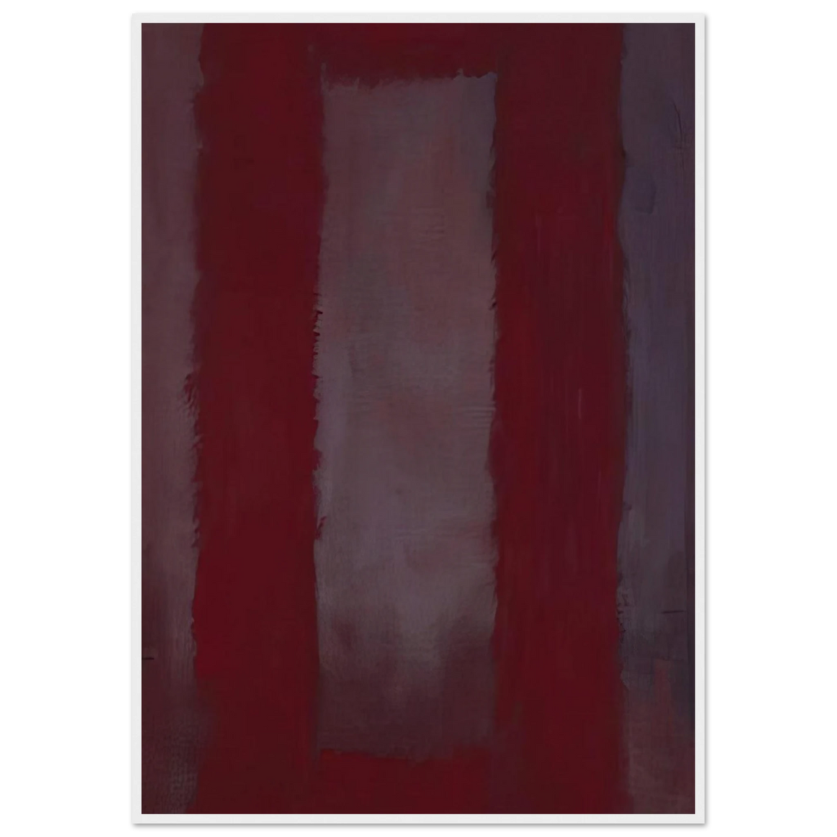 Red on Maroon - 1959 Framed Poster | Mark Rothko Framed Prints Wall Art | Rothko Prints
