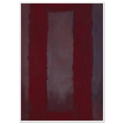 Red on Maroon - 1959 Framed Poster | Mark Rothko Framed Prints Wall Art | Rothko Prints