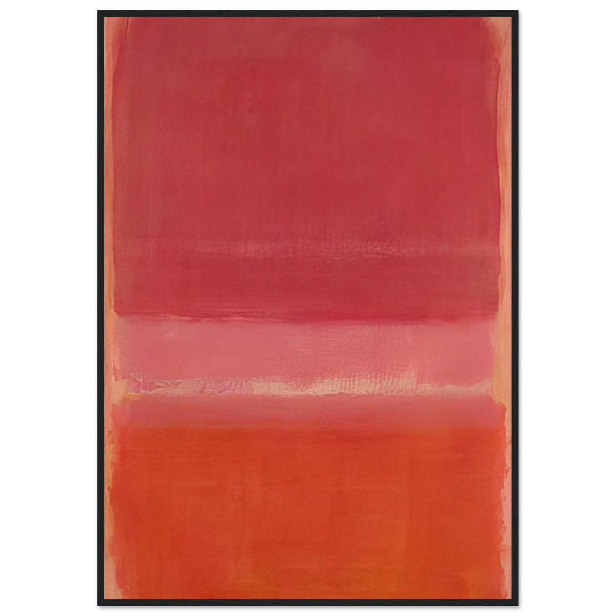 Untitled Red - 1956 Framed Poster | Mark Rothko Framed Prints Wall Art | Rothko Prints