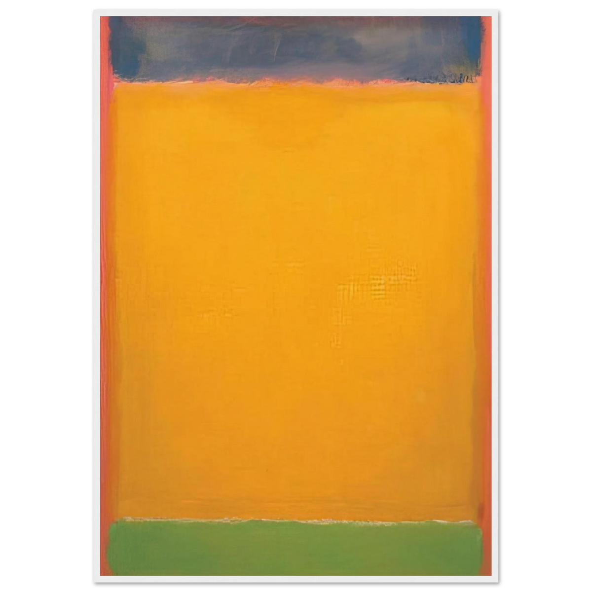 United Blue, Yellow, Green on Red - 1954 Framed Poster | Mark Rothko Framed Prints Wall Art | Rothko Prints