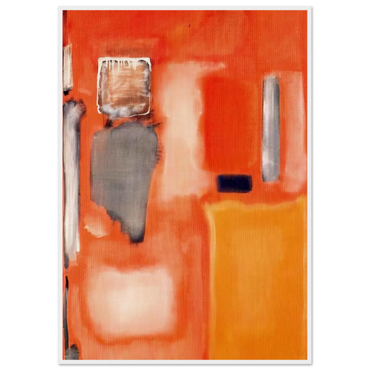 No. 19 - 1949 Framed Poster | Mark Rothko Framed Prints Wall Art | Rothko Prints