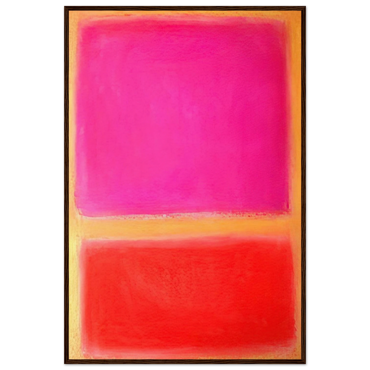 Untitled - Color Field Painting Framed Poster | Mark Rothko Framed Prints Wall Art | Rothko Prints